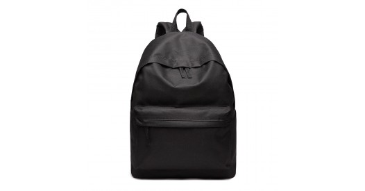 700D - Miss Lulu Classic Large Capacity Unisex Everyday Backpack - Black