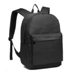 E1930 – Kono Durable Polyester Everyday Backpack With Sleek Design – Black