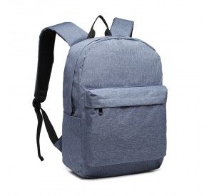 E1930 - Kono Durable Polyester Everyday Backpack With Sleek Design - Blue