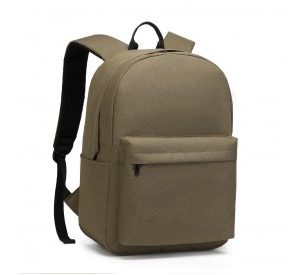 E1930 - Kono Durable Polyester Everyday Backpack With Sleek Design - Brown