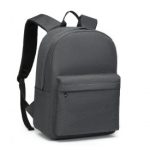 E1930 – Kono Durable Polyester Everyday Backpack With Sleek Design – Dark Grey