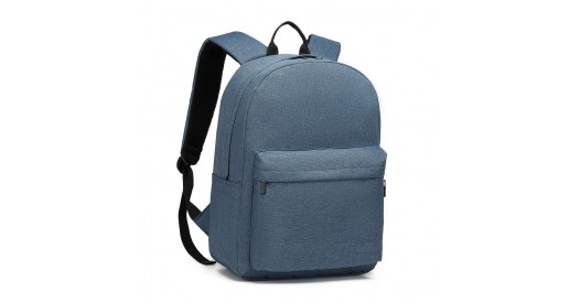 E1930 - Kono Durable Polyester Everyday Backpack With Sleek Design - Navy