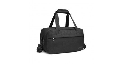 E1960S - Kono Lightweight Multi Purpose Unisex Sports Travel Duffel Bag - Black