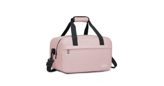 E1960S - Kono Lightweight Multi Purpose Unisex Sports Travel Duffel Bag - Pink