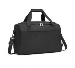 E2016S - Kono Structured Travel Duffle Bag - Black