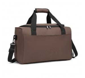 E2016S - Kono Structured Travel Duffle Bag - Brown