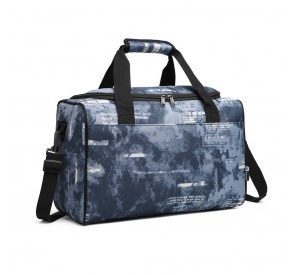 E2016S - Kono Structured Travel Duffle Bag - Cloudy Blue