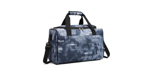 E2016S - Kono Structured Travel Duffle Bag - Cloudy Blue