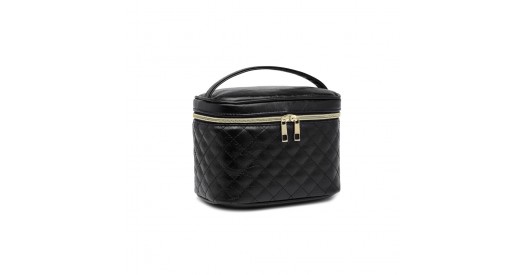 E2103 – Miss Lulu Make-up Organiser Storage Bag – Black