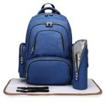 E6706 – Kono Large Capacity Multi Function Baby Diaper Backpack – Blue