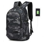 E6715 – Kono Business Laptop Backpack with USB Charging Port – Camo