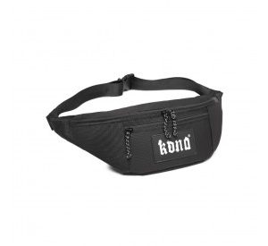 EA2136 - Kono Lightweight Fashion Sports Bum Bag For Men And Women - Black