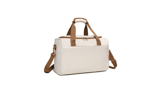 EA2321 – Kono Spacious Travel Storage Bag Handbag – Cream