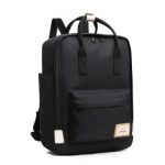 EB2017 – Kono Large Polyester Laptop Backpack – Black
