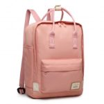 EB2017 – Kono Large Polyester Laptop Backpack – Pink