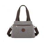 EH2045 – Kono Canvas Multi-Functional Cross Body Bag – Grey