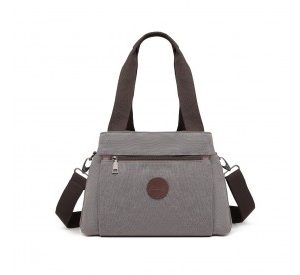 EH2045 - Kono Canvas Multi-Functional Cross Body Bag - Grey