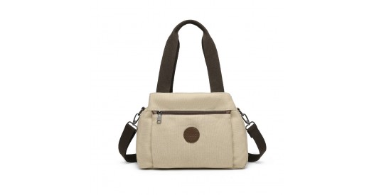 EH2045 - Kono Canvas Multi-Functional Cross Body Bag - Khaki