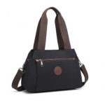 EH2239 – Kono Waterproof Multi-Functional Handbag Cross Body Bag – Black