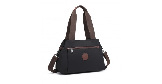 EH2239 - Kono Waterproof Multi-Functional Handbag Cross Body Bag - Black