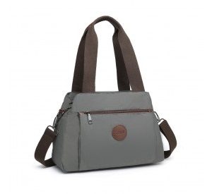 EH2239 - Kono Waterproof Multi-Functional Handbag Cross Body Bag - Grey