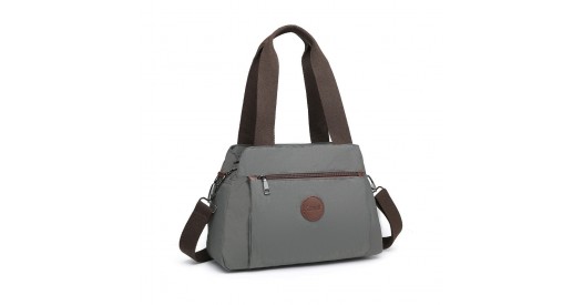 EH2239 - Kono Waterproof Multi-Functional Handbag Cross Body Bag - Grey