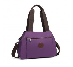 EH2239 - Kono Waterproof Multi-Functional Handbag Cross Body Bag - Purple