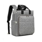 EM2105 – Kono Simple Lightweight Maternity Changing Bag – Grey