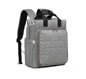 EM2105 - Kono Simple Lightweight Maternity Changing Bag - Grey
