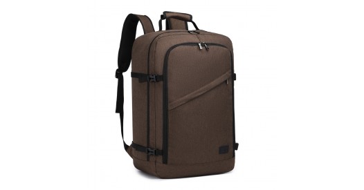 EM2231L - Kono Lightweight Cabin Bag Travel Business Backpack - Brown