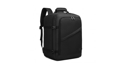 EM2231M - Kono Lightweight Cabin Bag Travel Business Backpack - Black