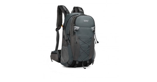 EQ2238 - Kono Multi Functional Outdoor Hiking Backpack With Rain Cover - Grey