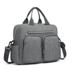 EQ2248 – Kono Durable And Functional Changing Tote Bag – Grey