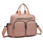 EQ2248 – Kono Durable And Functional Changing Tote Bag – Pink