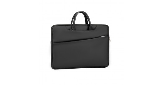 EQ2350 - Kono Executive Water-resistant Laptop Bag With Versatile Carrying Options - Black
