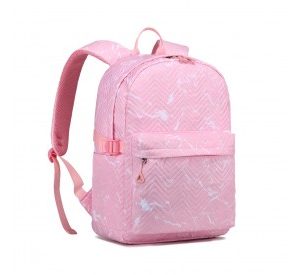 EQ2361 - Kono Water-Resistant School Backpack With Secure Laptop Compartment - Pink