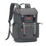EQ2404 – Kono Advanced Leisure Backpack with Reflective Safety Features USB Charging and Dedicated Laptop Sleeve – Grey