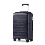 K2091L – Kono 20 Inch Multi Texture Hard Shell PP Suitcase – Classic Collection – Navy