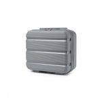 K2092L – Kono 14 Inch Bright Hard Shell PP Vanity Case – Grey