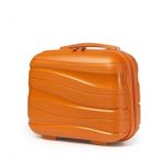 K2094L – Kono 14 Inch Lightweight Polypropylene Hard Shell Vanity Case – Orange