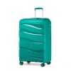 K2094L – Kono 20 Inch Lightweight Polypropylene Hard Shell Suitcase With TSA Lock – Teal