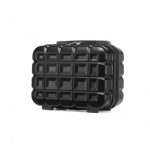 K2292L – Kono 13 Inch Lightweight Hard Shell ABS Vanity Case – Black