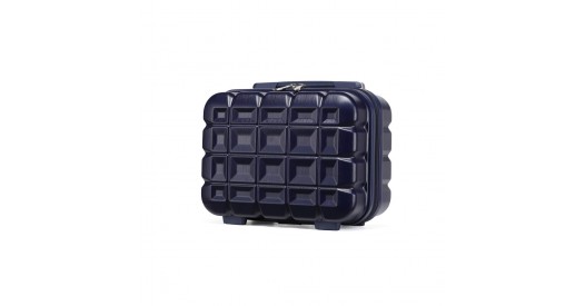K2292L – Kono 13 Inch Lightweight Hard Shell ABS Vanity Case – Navy