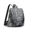 LG2333 – Miss Lulu Versatile Anti-Theft PU Leather Convertible Bag And Backpack – Black