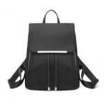 LH2358 – Miss Lulu Lightweight And Elegant Daily Backpack – Black