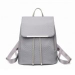 LH2358 – Miss Lulu Lightweight And Elegant Daily Backpack – Grey