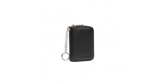 LP2120 - Miss Lulu RFID Blocking Basic Zip Around Wallet - Black