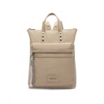 LT2355 – Miss Lulu Signature Style Backpack With Unique Details – Khaki