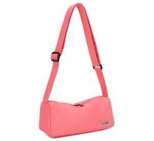 MSM2425 - Miss Lulu Vintage Chic Lightweight Water-Resistant Crossbody Bag - Pink