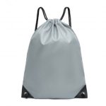 S2020 – Kono Polyester Drawstring Backpack – Grey